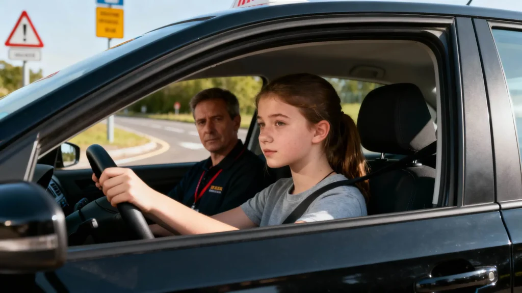 teen behind the wheel course